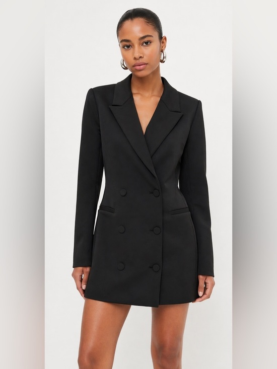 Good American Jackets & Blazers - Good American Black Dress - Executive Blazer Dress MSRP $159 NWT Sz 0